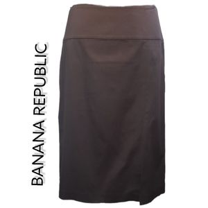BANANA REPUBLIC womens brown skirt size 4